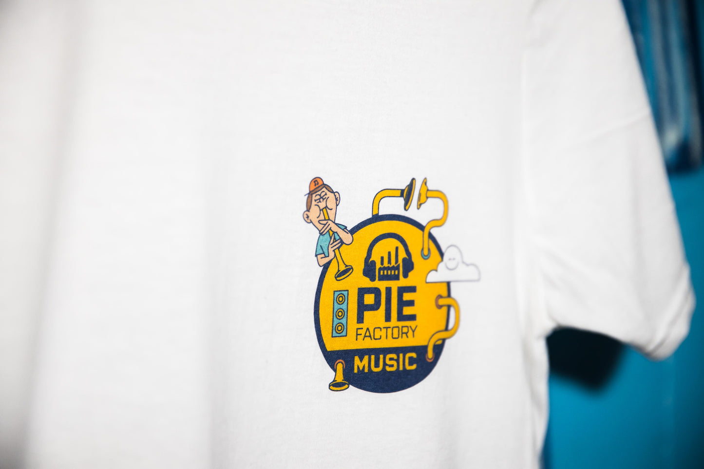 Pie t-shirt designed by Rob Flowers